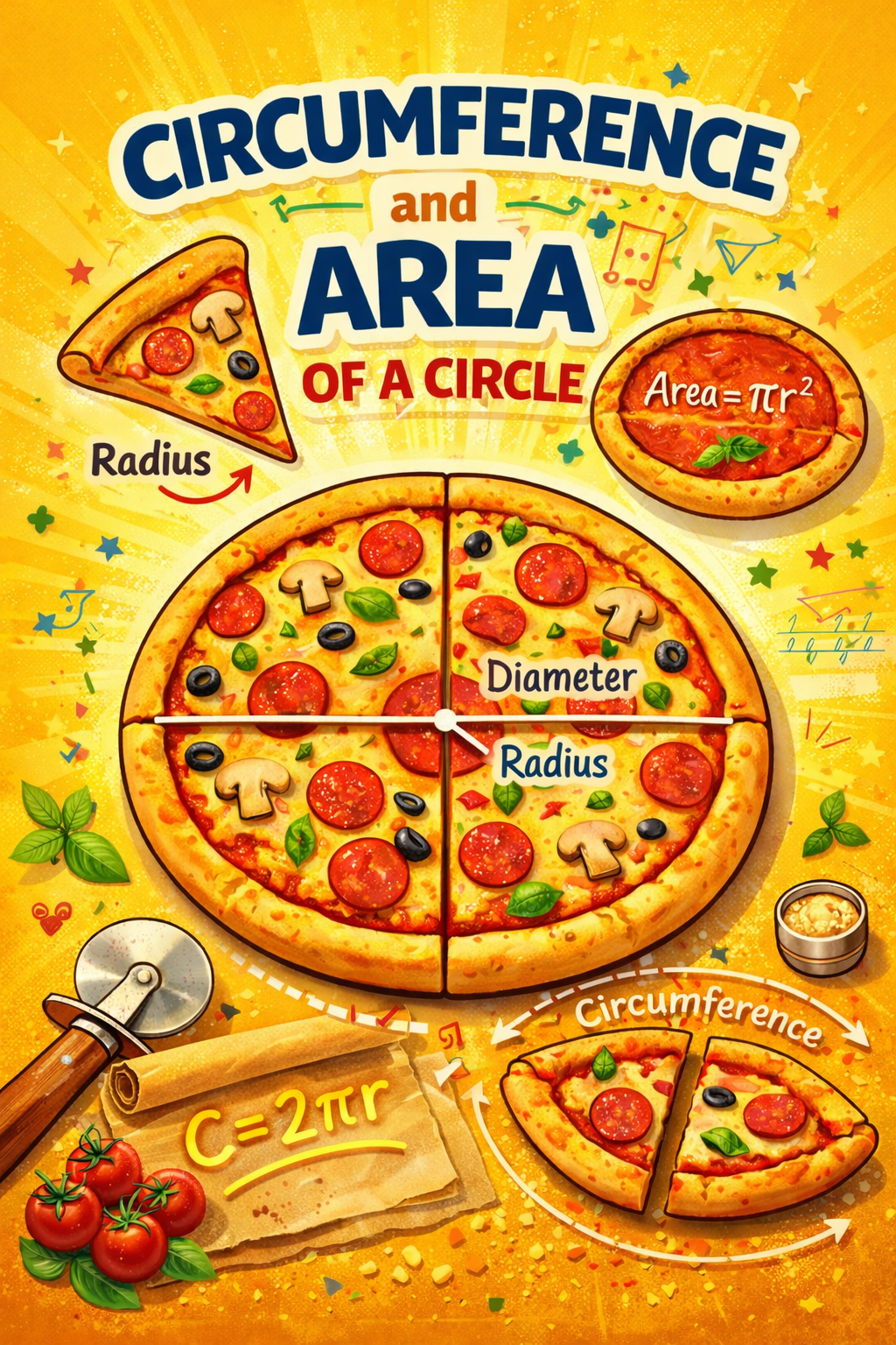 CIRCUMFERENCE AND AREA OF A CIRCLE